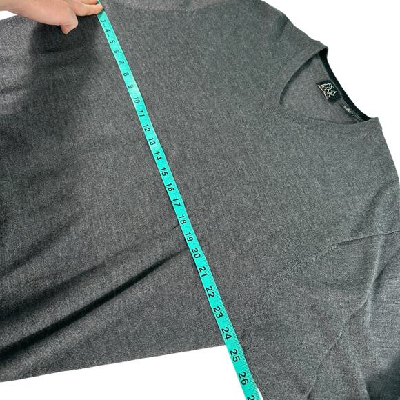 Jos A. Banks Mens 100% Merino Wool Lightweight Thin Sweater V Neck Mens XL - Picture 6 of 8